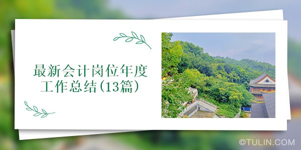 最新会计岗位年度工作总结(13篇)插图 最新会计岗位年度工作总结(13篇)插图