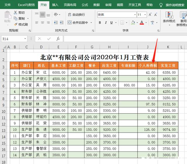 职场中常用的Excel函数公式大全：人事、财务分析都有了插图4