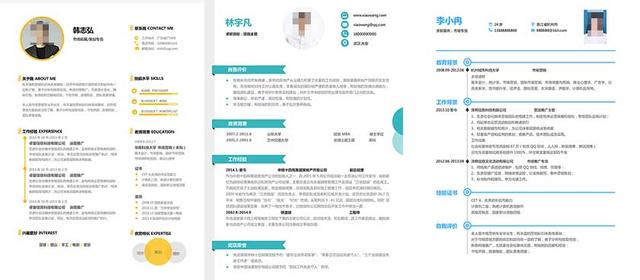 电子版免费个人简历模板（分享免费的个人简历模板）插图1