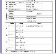 如何做好个人简历，个人简历模板插图1